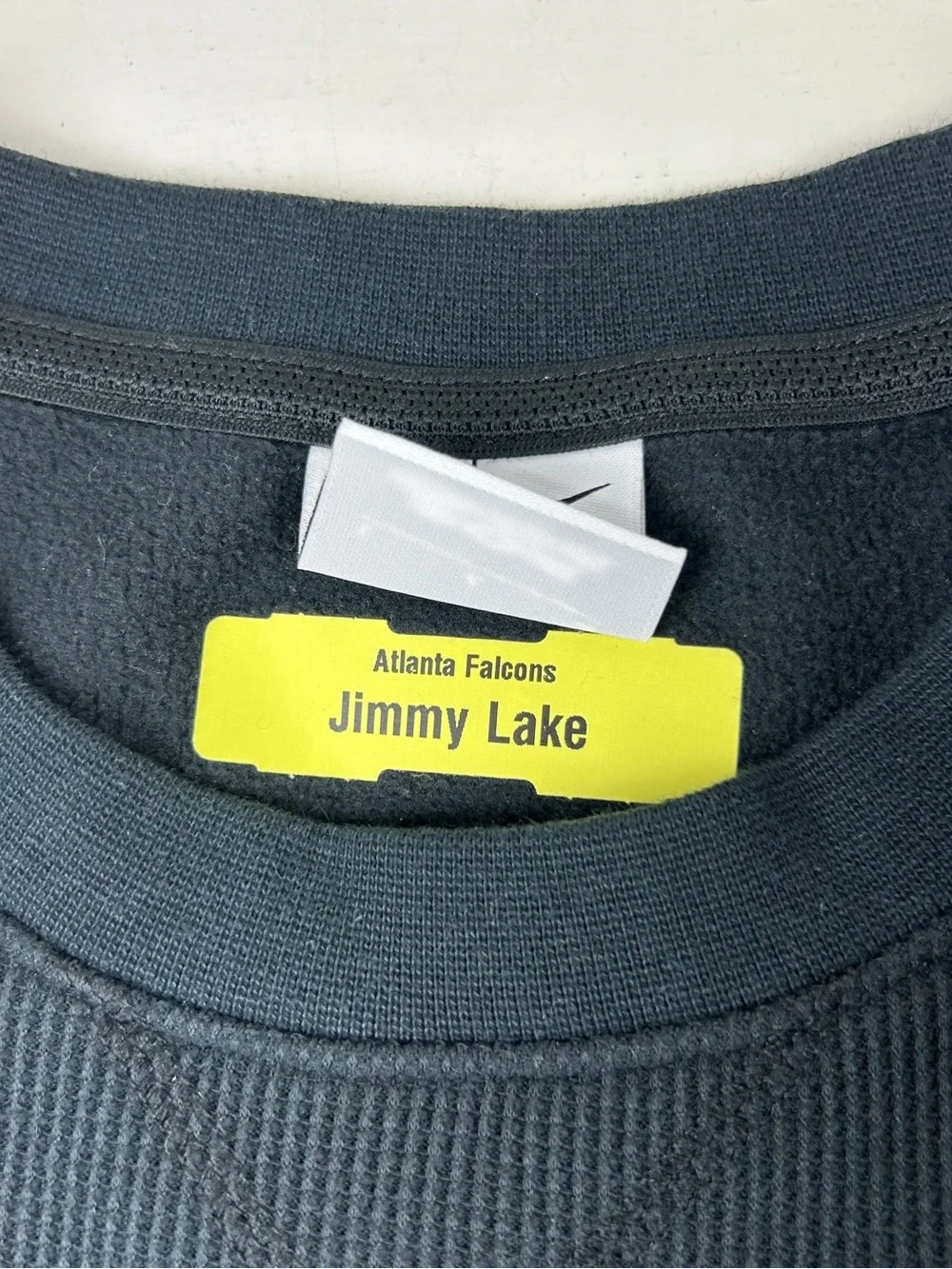 Atlanta Falcons Thermal Mens Large Black Nike On Field Team Issued Jimmy Lake